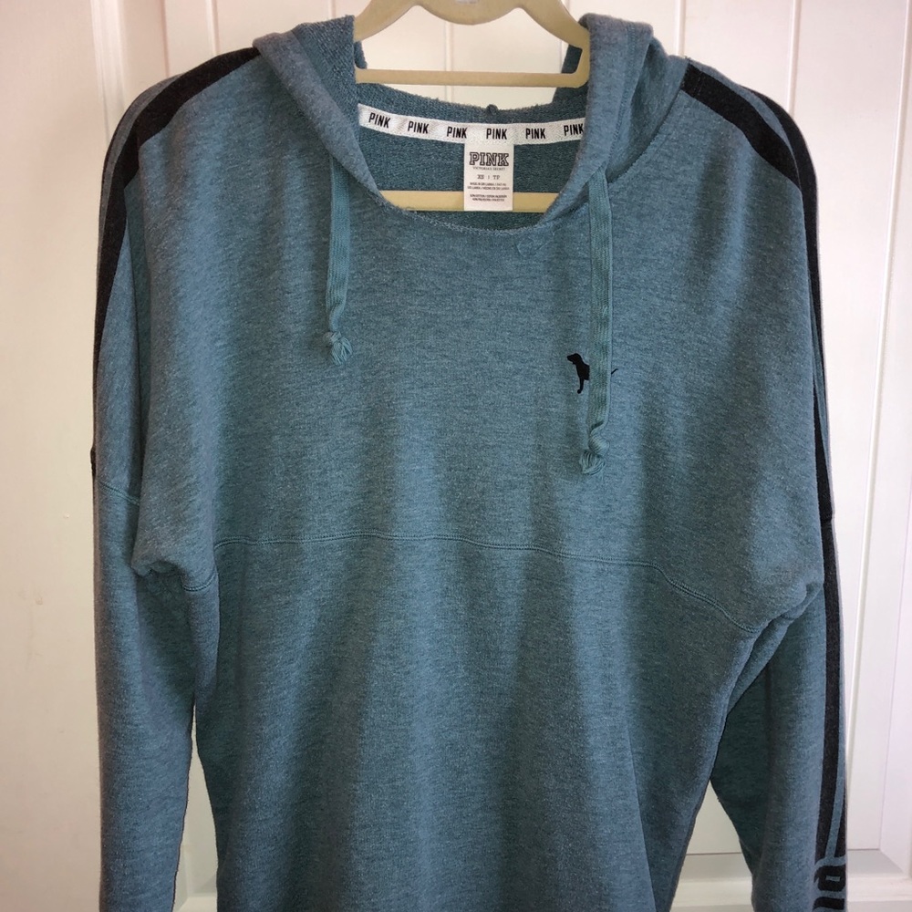 Turquoise PINK hoodie